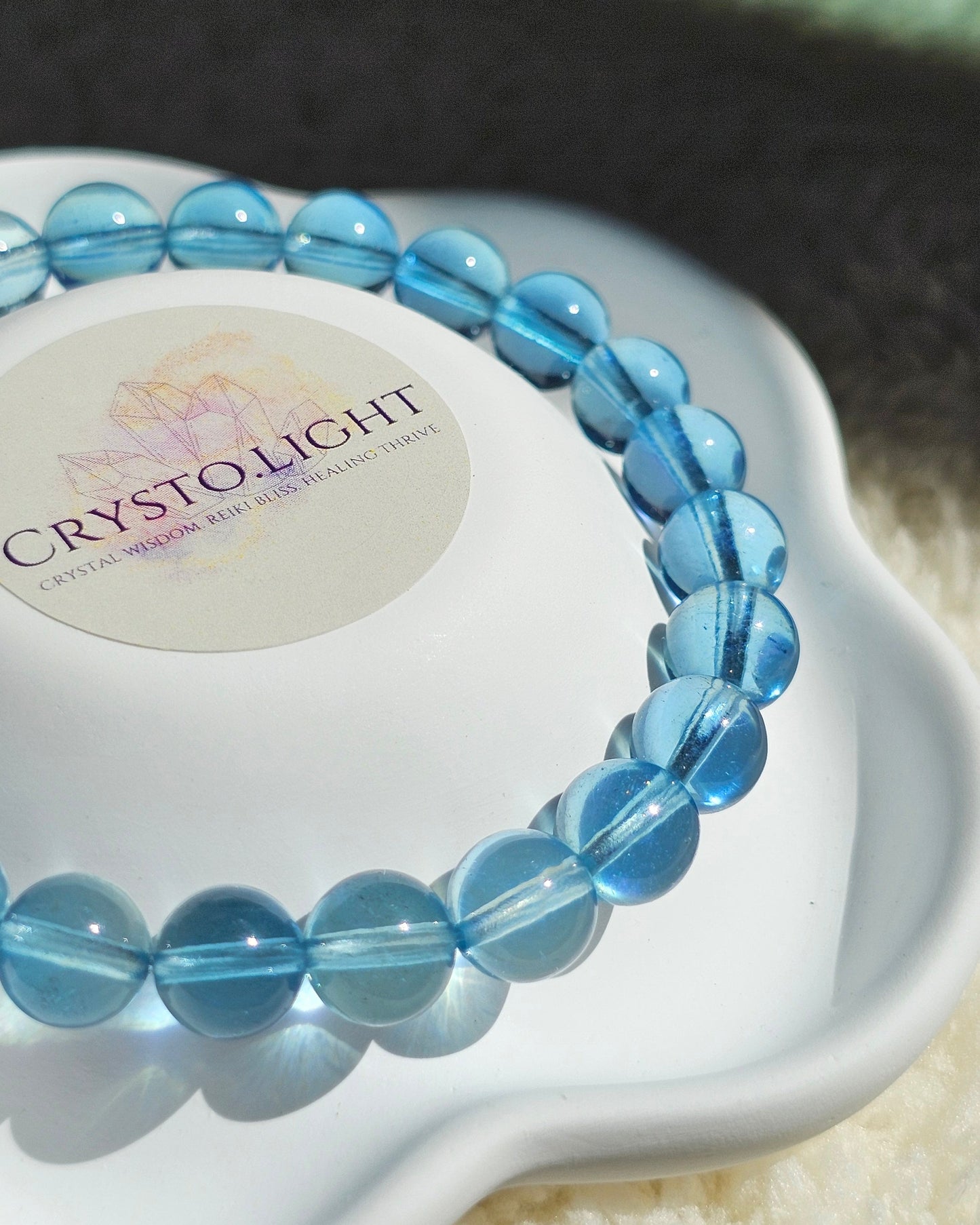 Devil Blue Aquamarine Bracelet