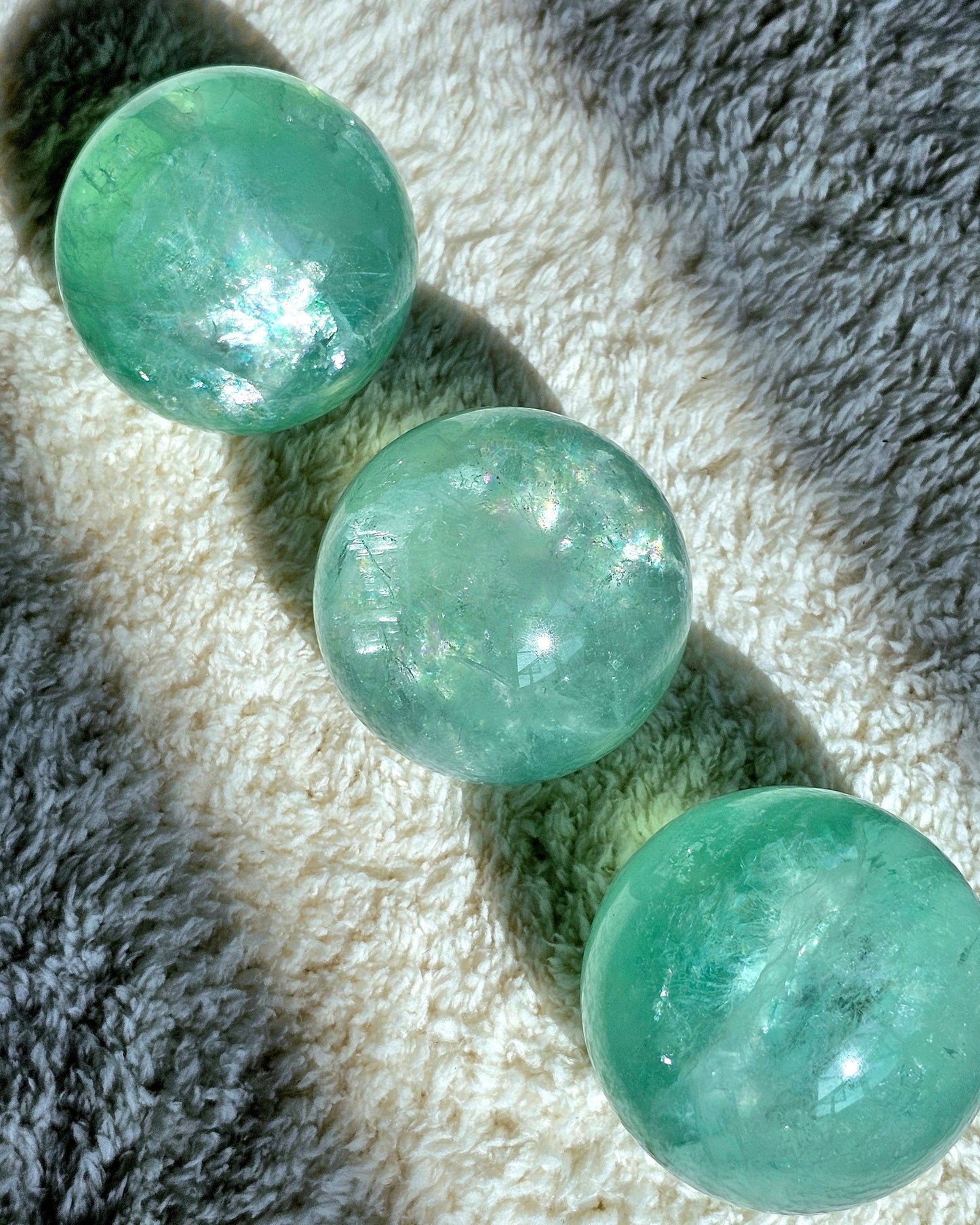 Mint Green Fluorite Sphere