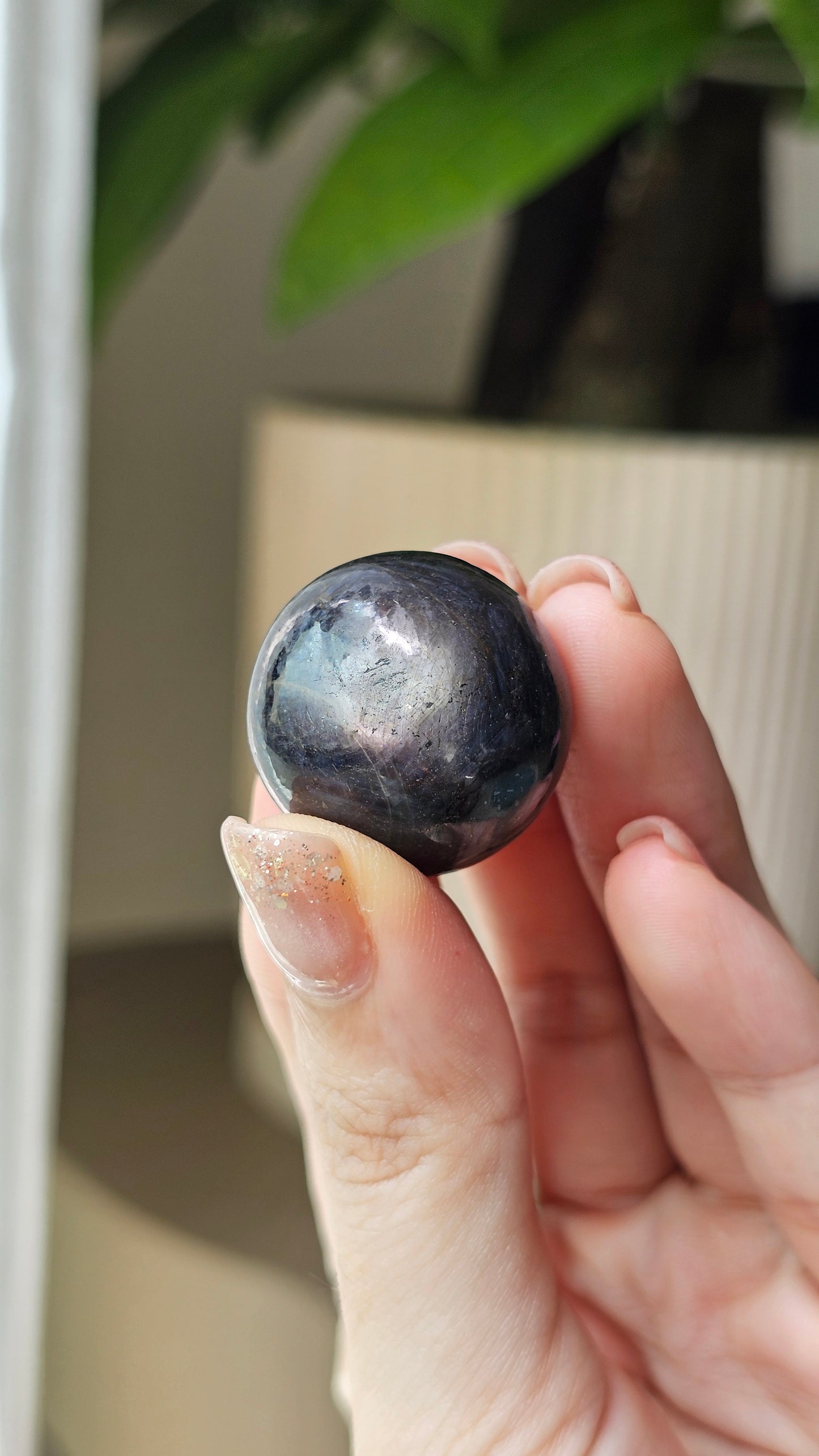Star Blue Sapphire Sphere