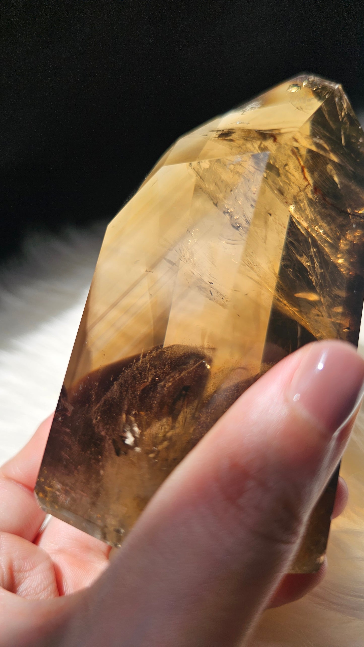 Phantom Citrine Tower