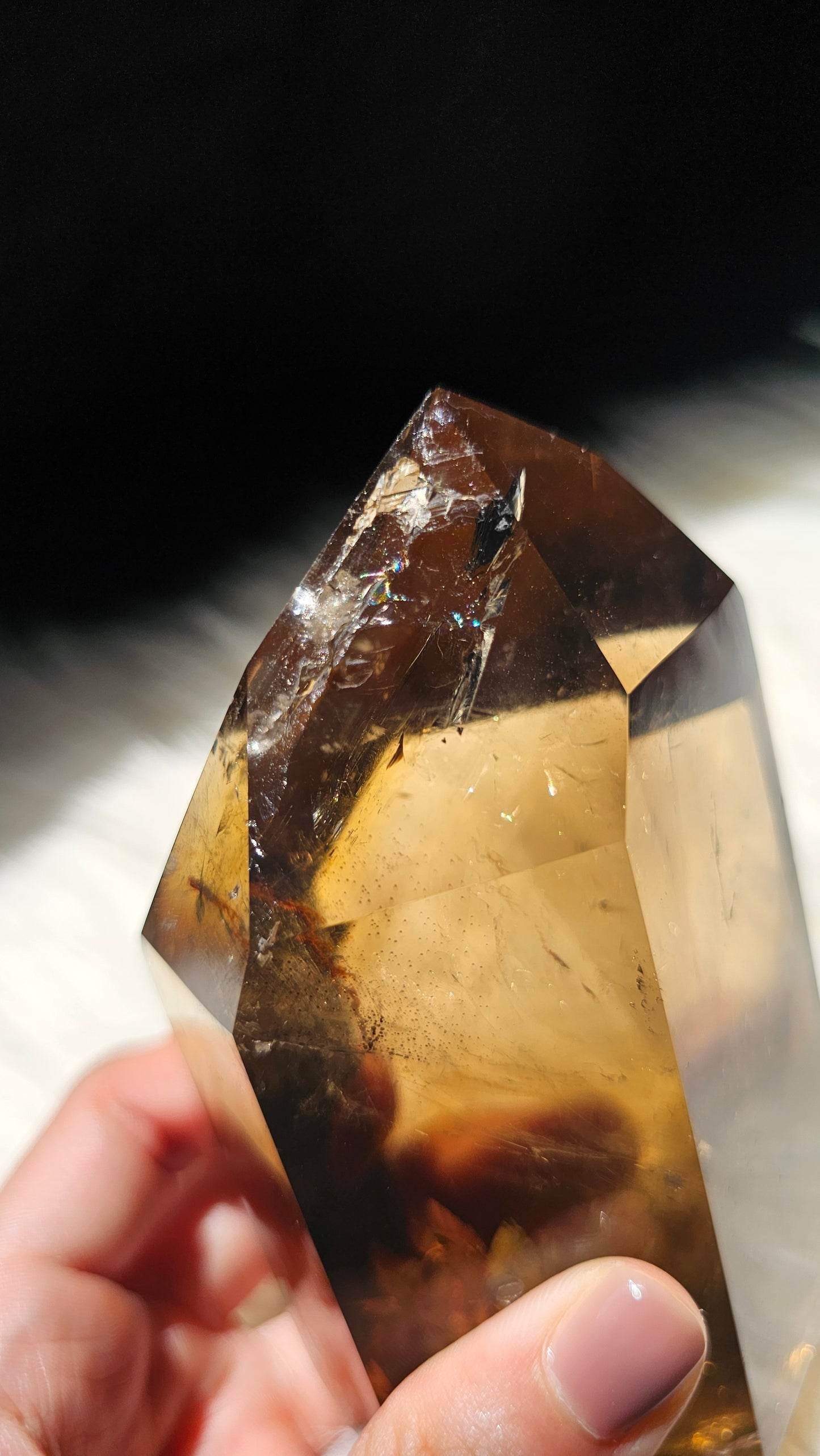 Phantom Citrine Tower