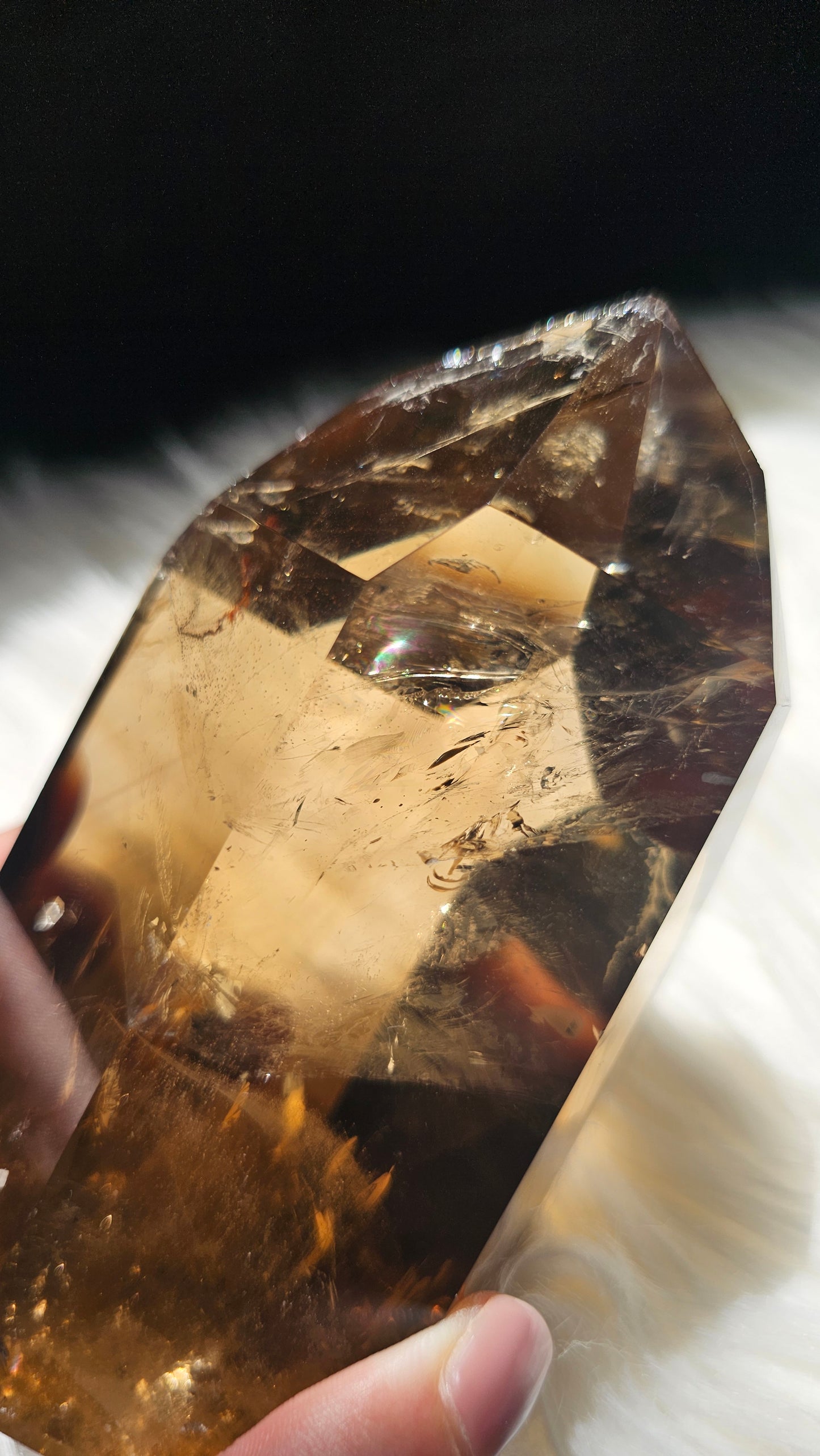 Phantom Citrine Tower