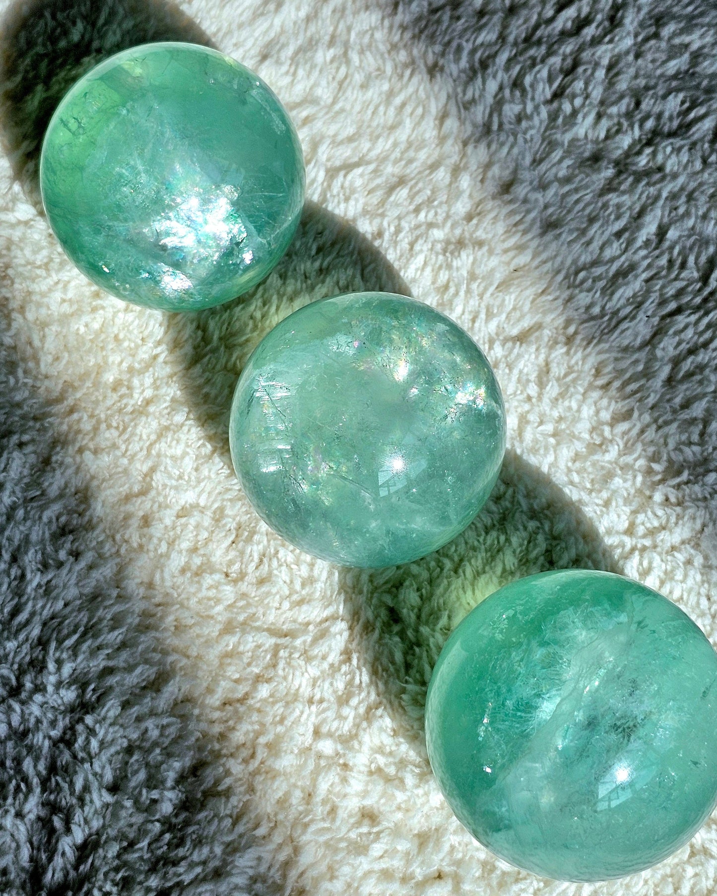 Mint Green Fluorite Sphere